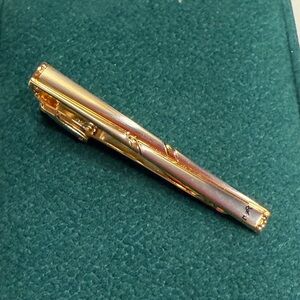 YSL Two Tone Tie Clip